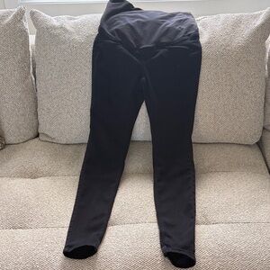 H&M women’s maternity black jeggings size 8